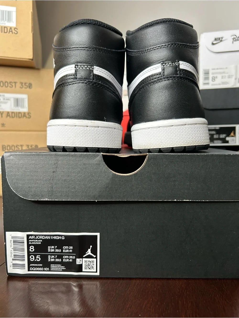 Nike Air Jordan 1 Retro High Golf in Black White (8M / 9.5W)
